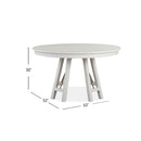 Magnussen Round Heron Cove Dining Table with Pedestal Base D4400-27 IMAGE 3