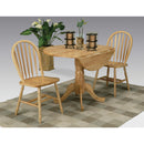  Mazin Furniture Round Laurentian Dining Table with Pedestal Base 5140NADT IMAGE 4