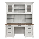 Intercon Furniture Drake DK-HO-6852H-RFO-C Credenza Hutch IMAGE 2