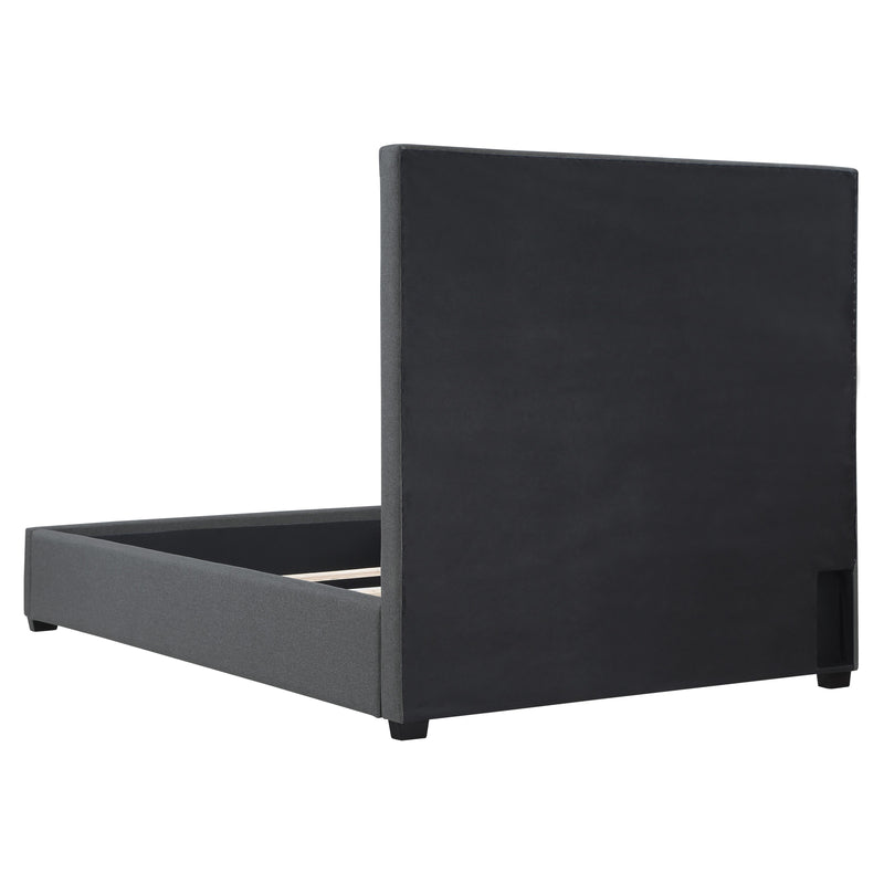  Coaster Furniture Bowfield 315900Q Upholstered Queen Panel Bed - Charcoal IMAGE 5