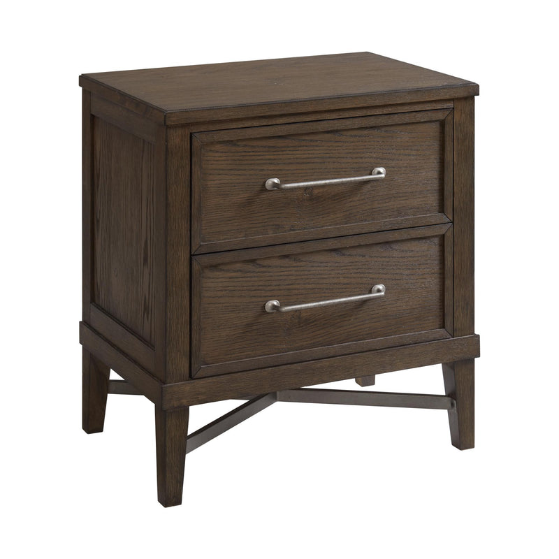 Intercon Furniture Preston 2-Drawer Nightstand PN-BR-3502-WVO-C IMAGE 1