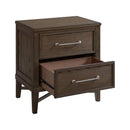 Intercon Furniture Preston 2-Drawer Nightstand PN-BR-3502-WVO-C IMAGE 3