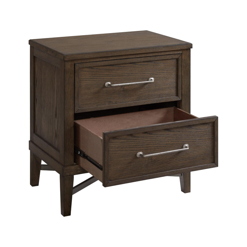 Intercon Furniture Preston 2-Drawer Nightstand PN-BR-3502-WVO-C IMAGE 3