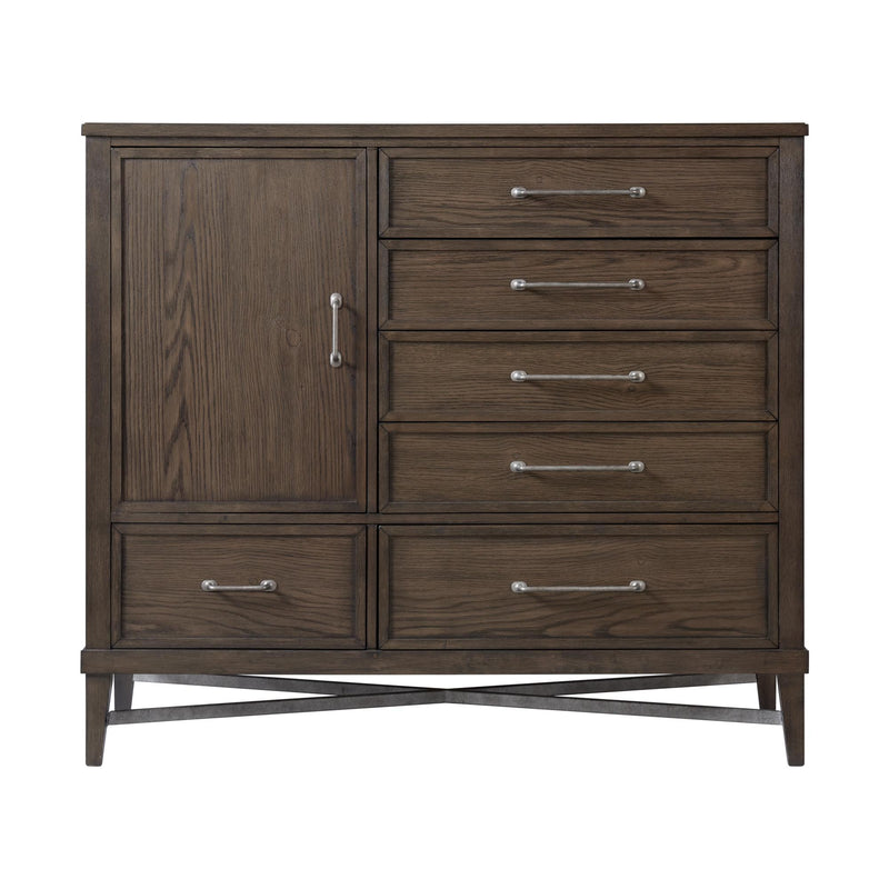 Intercon Furniture Preston 6-Drawer Chest PN-BR-3506GC-WVO-C IMAGE 2