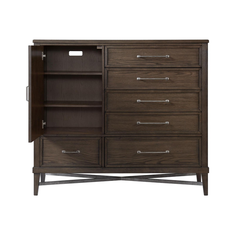 Intercon Furniture Preston 6-Drawer Chest PN-BR-3506GC-WVO-C IMAGE 3