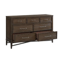 Intercon Furniture Preston 7-Drawer Dresser PN-BR-3507-WVO-C IMAGE 2
