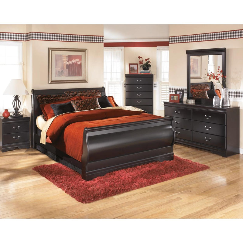 Signature Design by Ashley Huey Vineyard B128B23 6 pc Queen Sleigh Bedroom Set IMAGE 1