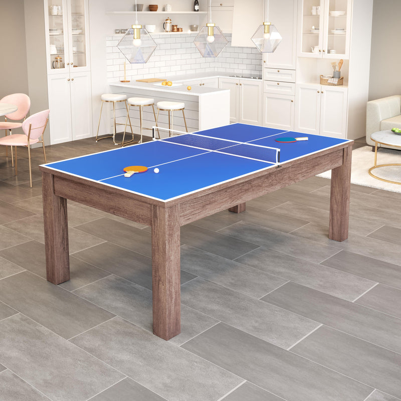  Zuo Bonker 109496 3 in 1 Table - Brown IMAGE 13