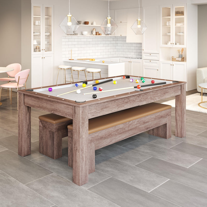  Zuo Bonker 109496 3 in 1 Table - Brown IMAGE 15