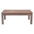  Zuo Bonker 109496 3 in 1 Table - Brown IMAGE 3