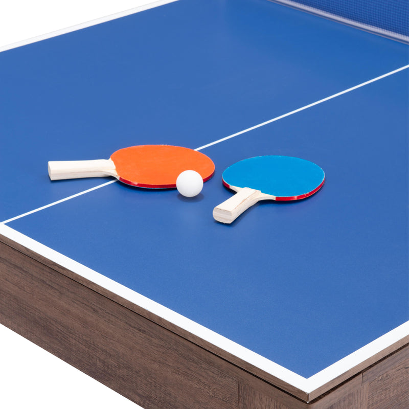  Zuo Bonker 109496 3 in 1 Table - Brown IMAGE 6