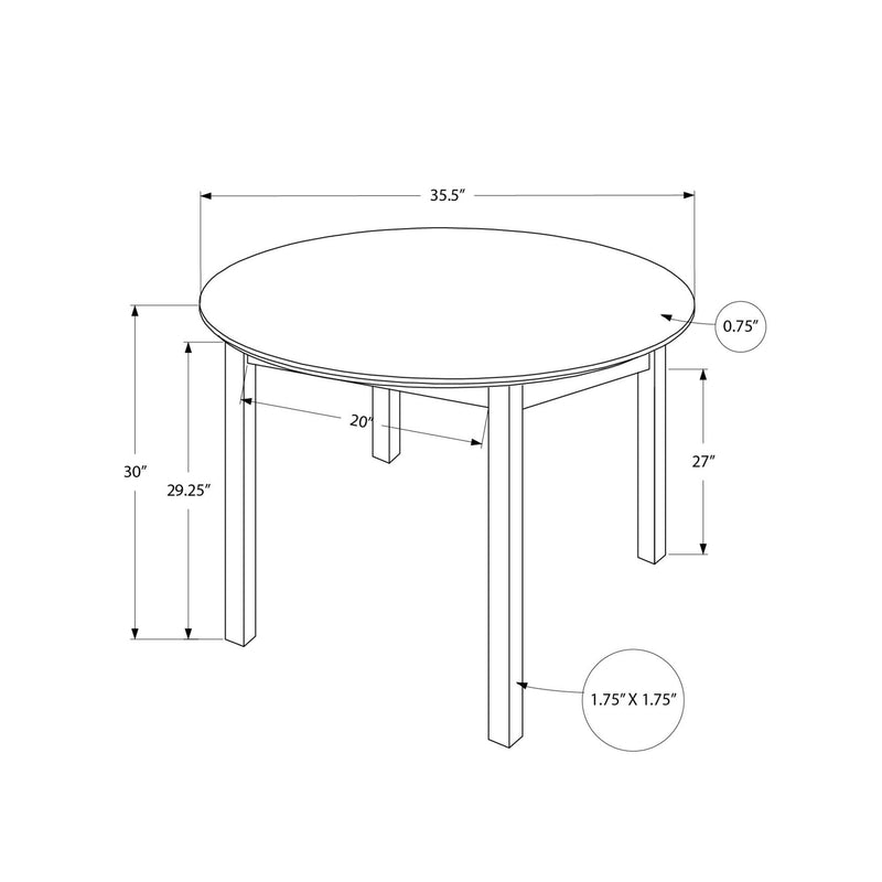 Monarch Round Dining Table I 1300 IMAGE 10