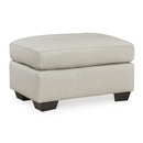  Signature Design by Ashley Belziani Leather Match Ottoman 5470514 IMAGE 1
