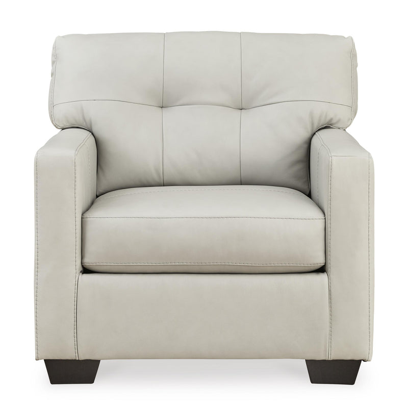  Signature Design by Ashley Belziani Stationary Leather Match Chair 5470523 IMAGE 2