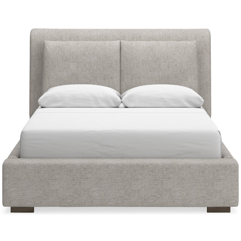 Signature Design by Ashley Cabalynn Queen Upholstered Platform Bed B974-77/B974-74 IMAGE 2