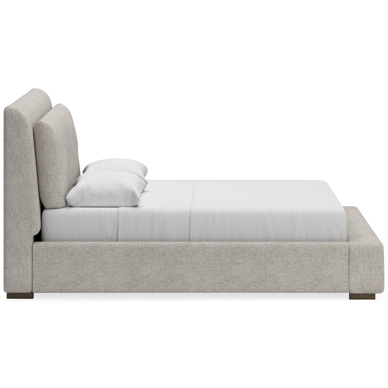 Signature Design by Ashley Cabalynn Queen Upholstered Platform Bed B974-77/B974-74 IMAGE 3
