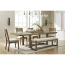 Signature Design by Ashley Cabalynn D974-35 Rectangular Dining Room Extension Table IMAGE 20