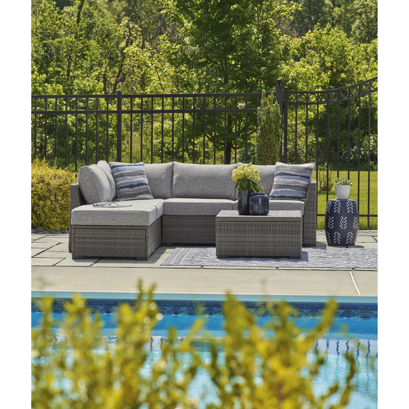 Signature Design by Ashley Petal Road P297-070 Loveseat Sectional/Ottoman/Table Set IMAGE 14