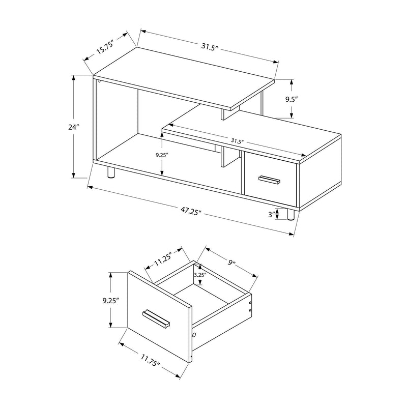 Monarch TV Stand I 2609 IMAGE 5