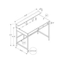 Monarch I 7702 Computer Desk IMAGE 7