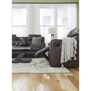 Signature Design by Ashley Lavenhorne 6330689C Reclining Sofa with Drop Down Table IMAGE 12