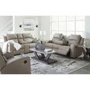 Signature Design by Ashley Lavenhorne 6330789C Reclining Sofa with Drop Down Table IMAGE 15