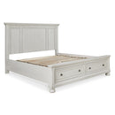 Signature Design by Ashley Robbinsdale B742B24 Queen Panel Storage Bed IMAGE 4