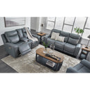 Signature Design by Ashley Mindanao U5950418C Power Reclining Loveseat with Console and Adjustable Headrest IMAGE 12