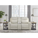 Signature Design by Ashley Mindanao U5950518C Power Reclining Loveseat with Console and Adjustable Headrest IMAGE 6
