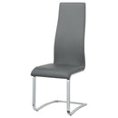 Coaster Furniture Montclair 100515GRY Upholstered Dining Side Chair - Grey (Set of 4) IMAGE 4