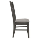 Coaster Furniture Dalila 102722GRY Wood Dining Side Chair - Dark Grey (Set of 2) IMAGE 9