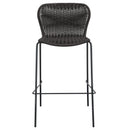 Coaster Furniture Mckinley 192040 Faux Rattan Metal Bar Chair - Brown (Set of 2) IMAGE 2