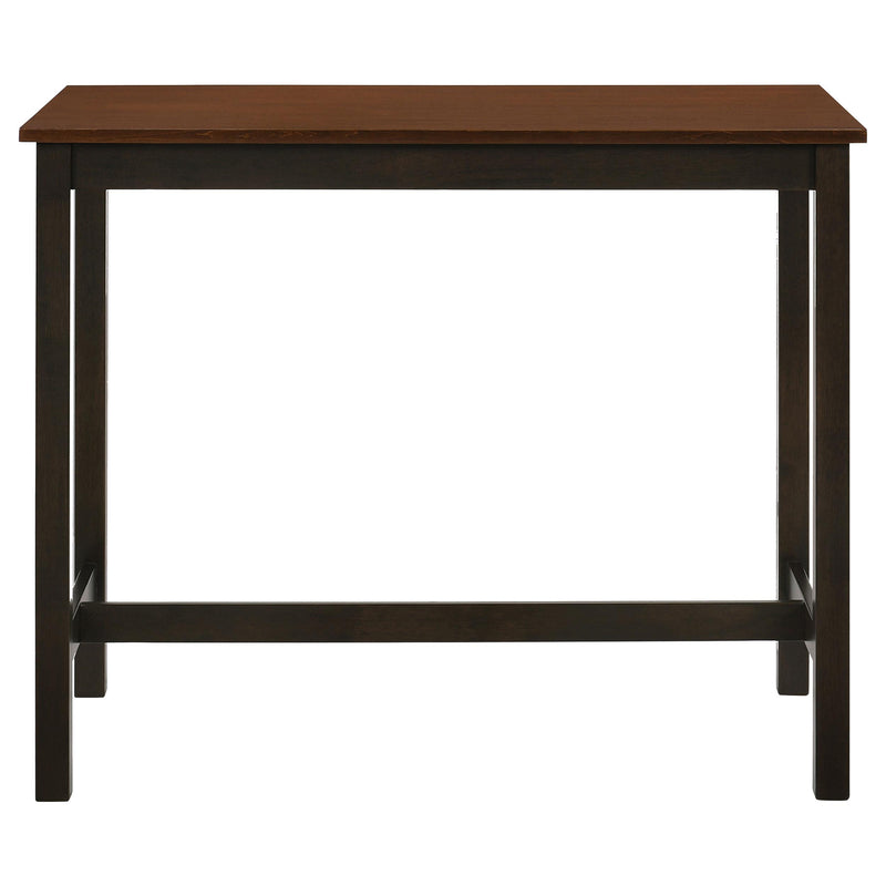 Coaster Furniture Connie 192090 4-piece Counter Height Set - Chestnut and Dark Brown IMAGE 3