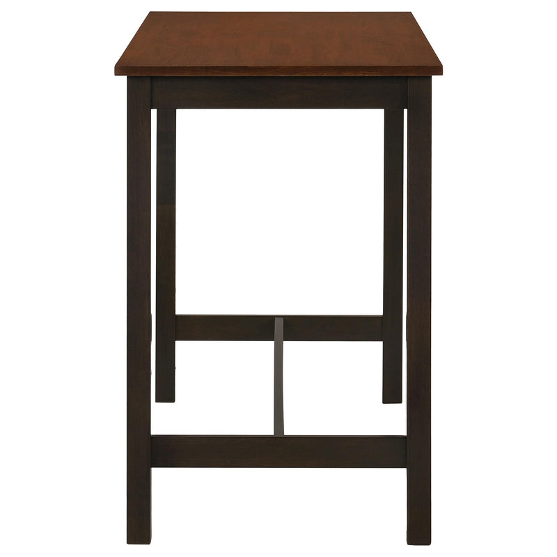 Coaster Furniture Connie 192090 4-piece Counter Height Set - Chestnut and Dark Brown IMAGE 4