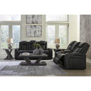  Signature Design by Ashley Caveman Den 9070313 Power Recliner with Adjustable Headrest IMAGE 12