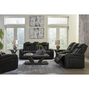  Signature Design by Ashley Caveman Den 9070313 Power Recliner with Adjustable Headrest IMAGE 15