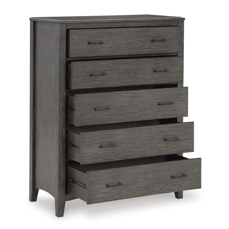 Signature Design by Ashley Montillan 5-Drawer Chest B651-46 IMAGE 2