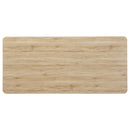  Coaster Furniture Altus 193531 80-inch Composite Wood Dining Table - Natural Oak IMAGE 11