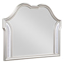 Coaster Furniture Evangeline 223394 Dresser Mirror - Silver Oak IMAGE 1