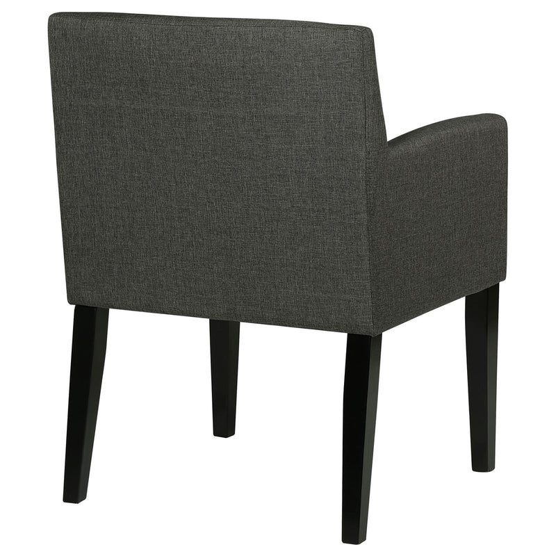 Coaster Furniture Catherine 106252 Upholstered Dining Arm Chair - Grey (Set of 2) IMAGE 7