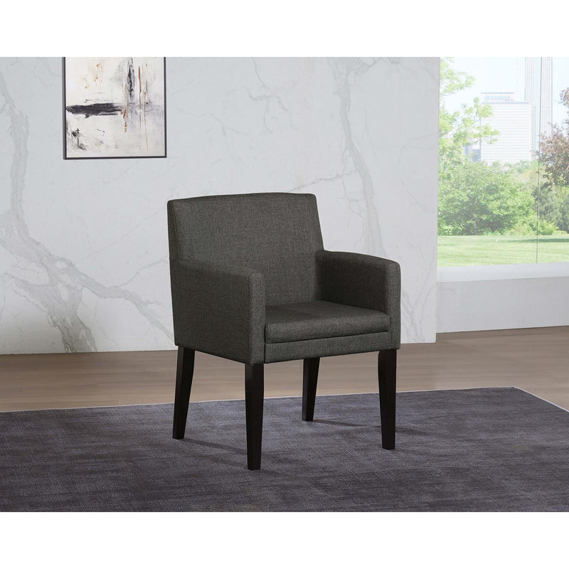 Coaster Furniture Catherine 106252 Upholstered Dining Arm Chair - Grey (Set of 2) IMAGE 9