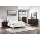  Coaster Furniture Mosby 306020KE Upholstered Eastern King Wingback Bed - Snow IMAGE 11