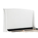  Coaster Furniture Mosby 306020KE Upholstered Eastern King Wingback Bed - Snow IMAGE 12