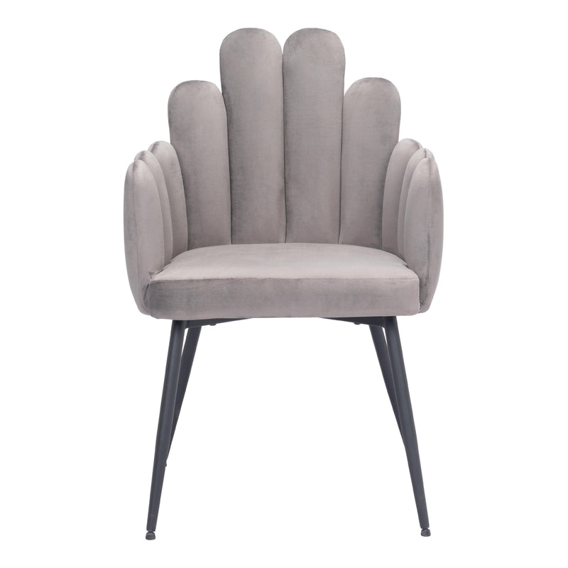  Zuo Noosa 109655 Dining Chair - Grey IMAGE 3