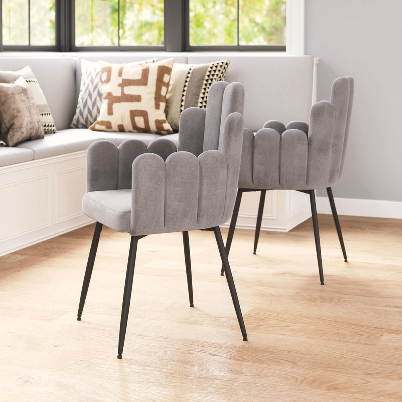  Zuo Noosa 109655 Dining Chair - Grey IMAGE 8