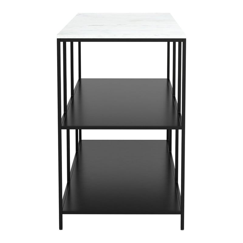  Zuo 109487 Singularity Console Table White & Black IMAGE 2