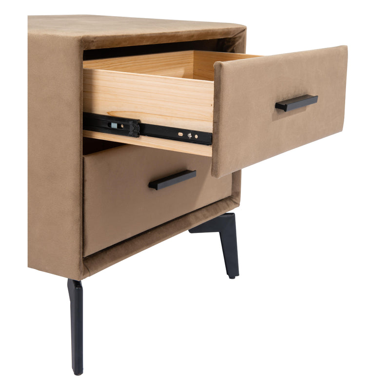  Zuo Montana 109624 Side Table - Brown IMAGE 8