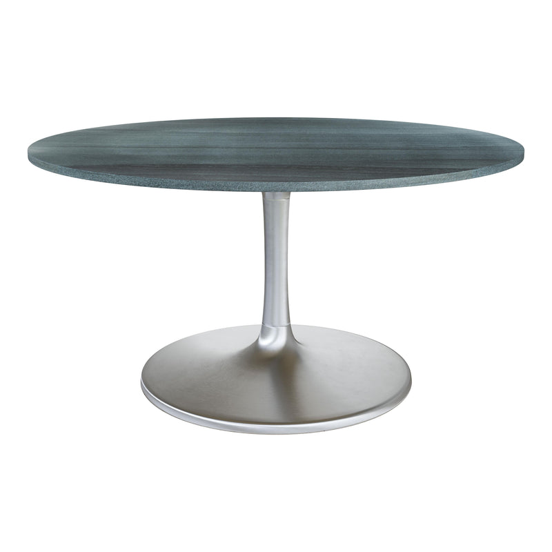  Zuo Metropolis 109451 Dining Table (60") - Grey & Silver IMAGE 1
