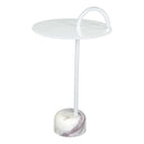 Zuo Will 109563 Side Table - White IMAGE 2