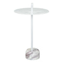  Zuo Will 109563 Side Table - White IMAGE 3